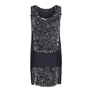 AllSaints Graffiti Sequin Embellished Dress